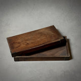 Wood Box with Metal Corners