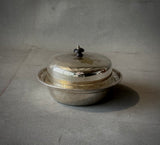 SILVER PLATED COVERED DISH