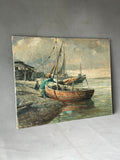 MARINE OIL PAINTING
