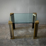Glass Side Table