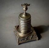 Decorated Silver Canister
