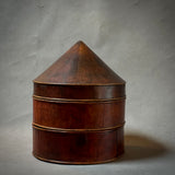 Wooden Hat Box