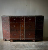 Studded Leather Stick Stand