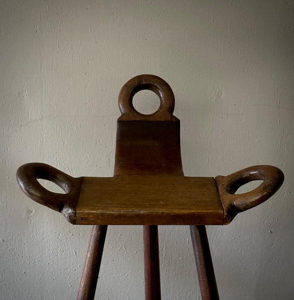 Pair of Spanish Stools Lee Stanton Antiques