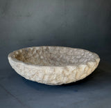 Large Reconstituted Stone Bowl