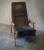 Swedish Midcentury Upholstered Armchair