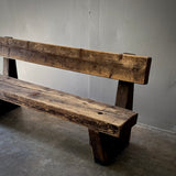Rustic Wood Bench