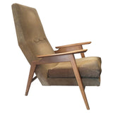 Swedish Midcentury Upholstered Armchair