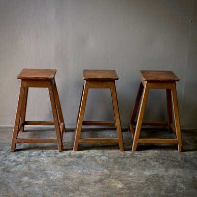 STOOLS IN RED