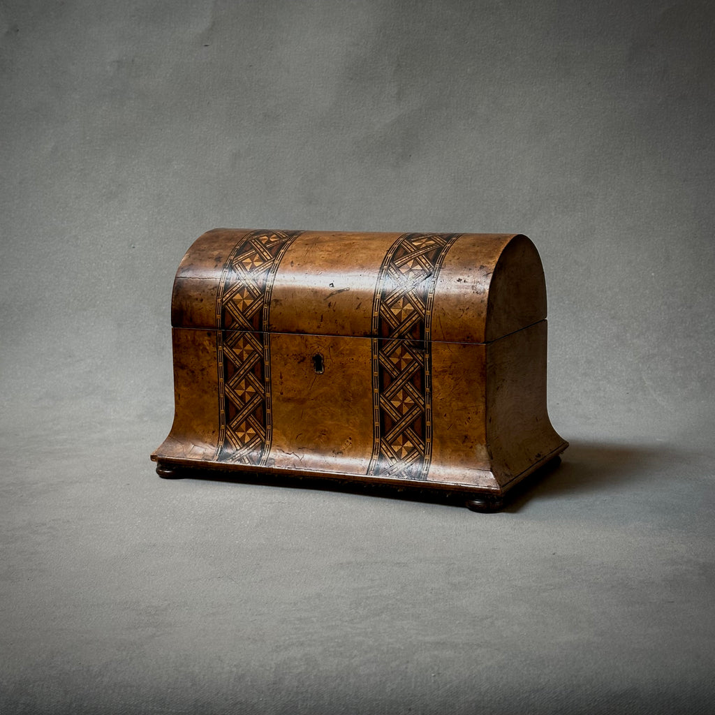 Domed Tea Caddy Box