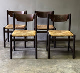 Set of Four Wenge Chairs by Martin Visser for Spectrum