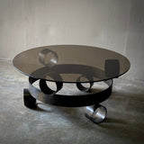 Brutalist Iron Coffee Table