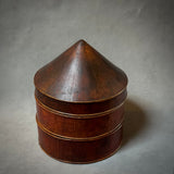 Wooden Hat Box