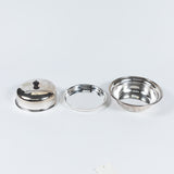 SILVER PLATED COVERED DISH