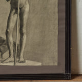 Pair of Academic Charcoal Drawings