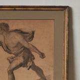 Pencil Drawing of Roman Gladiator