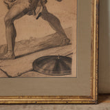 Pencil Drawing of Roman Gladiator