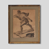 Pencil Drawing of Roman Gladiator