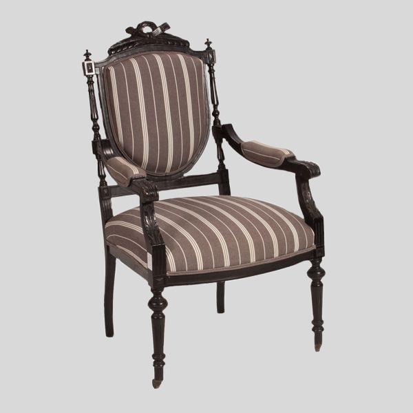 Restoration Hardware Louis XVI Style Arm Chair