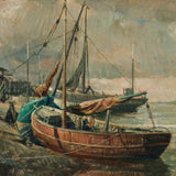 MARINE OIL PAINTING
