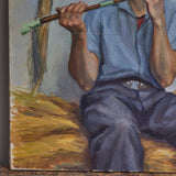 Oil Painting of Man