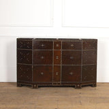Studded Leather Stick Stand