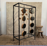 Midcentury Metal Sculpture