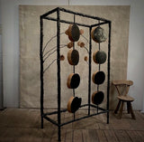 Midcentury Metal Sculpture