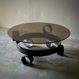 Brutalist Iron Coffee Table