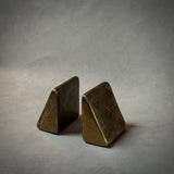 GILT BOOKENDS