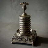 Decorated Silver Canister