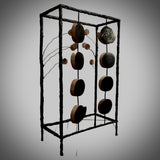 Midcentury Metal Sculpture