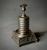 Decorated Silver Canister