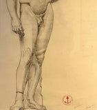 French Academic Nude Drawing