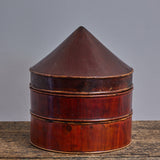 Wooden Hat Box