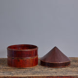 Wooden Hat Box