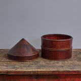 Wooden Hat Box