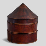 Wooden Hat Box