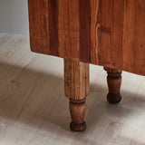 Chopping Block Table With Copper Top