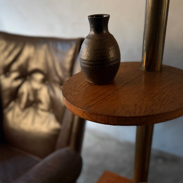 Oak Floor Lamp