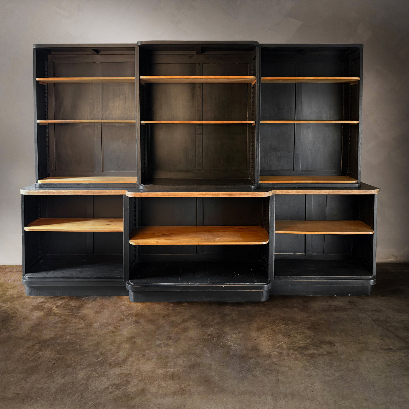 Ebonised Bookcase