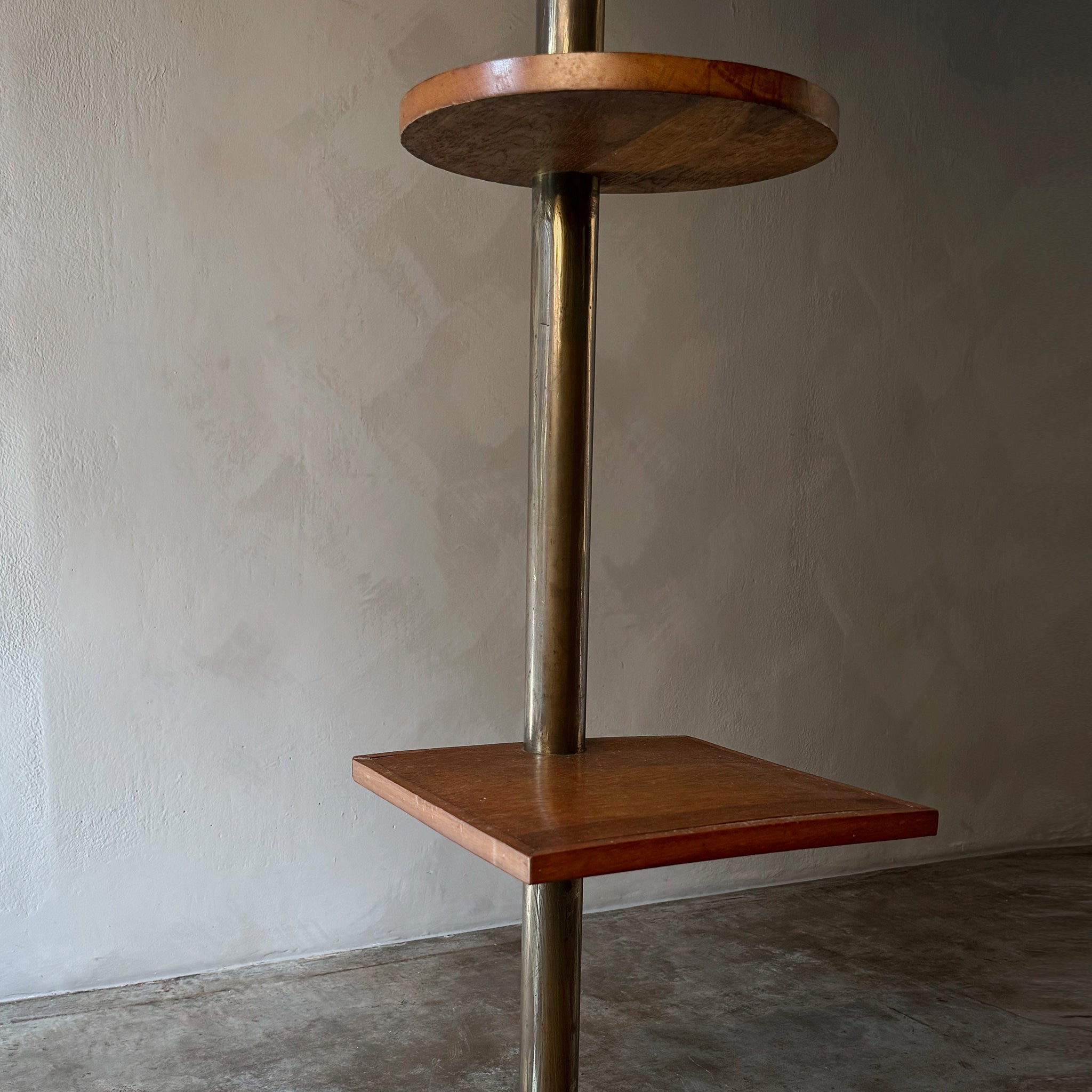 Oak Floor Lamp