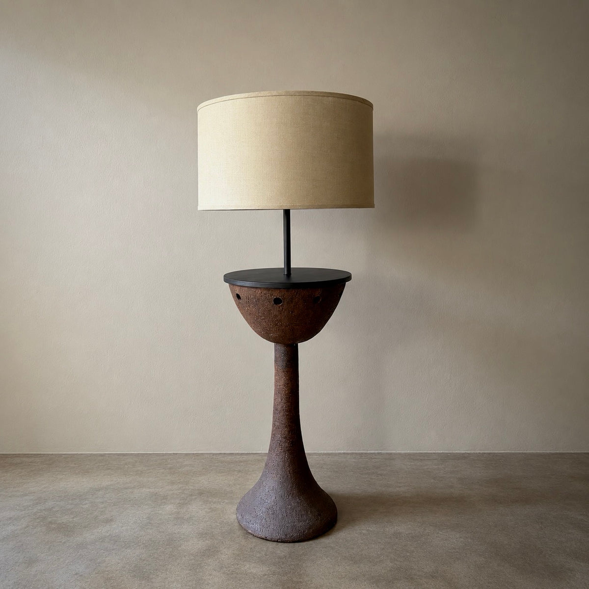 Stoneware Floor lamp