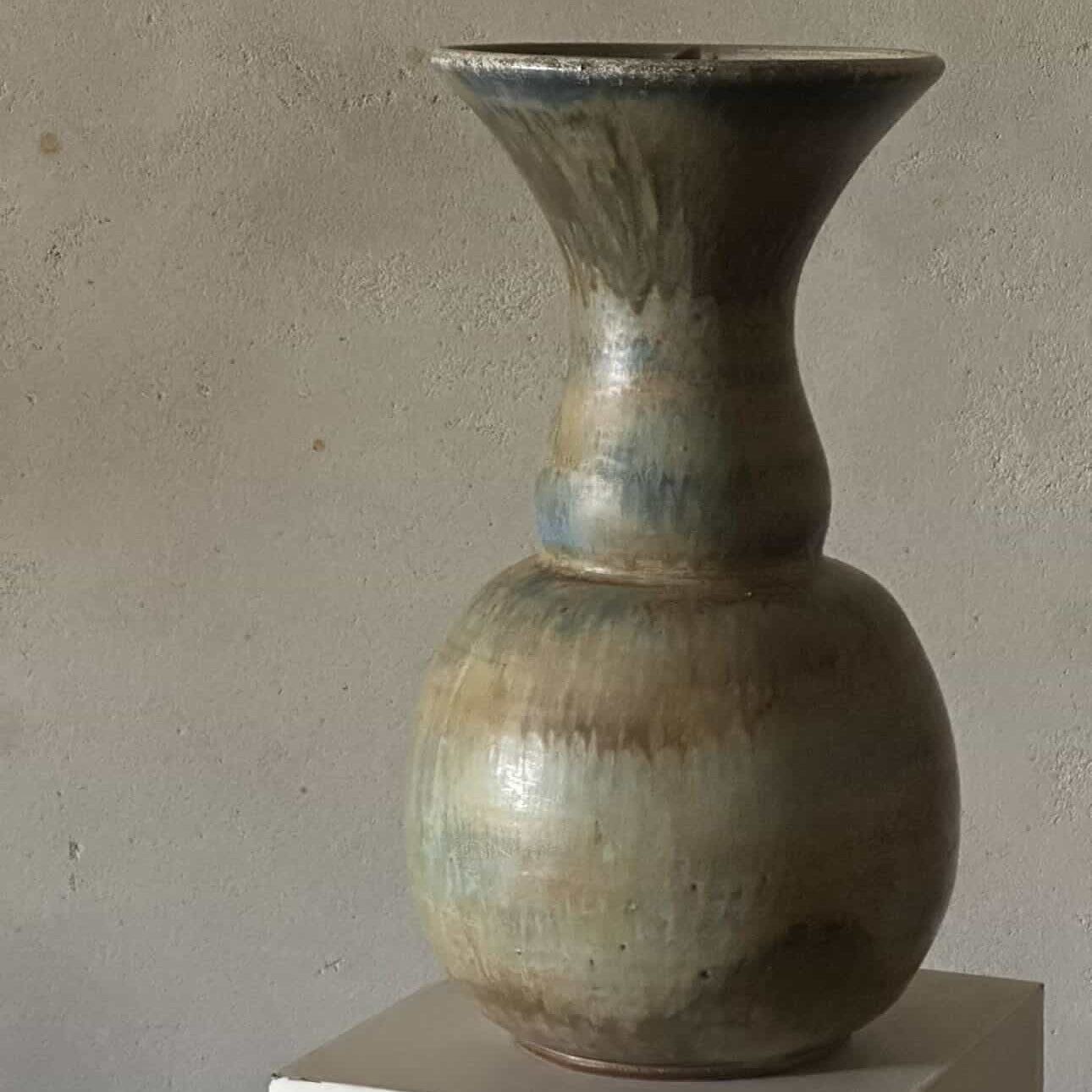 Green Ombre Vase