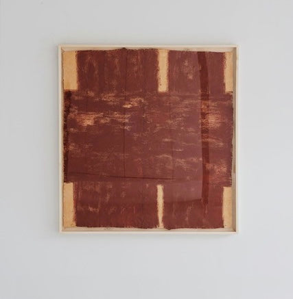 Painting on Handmade Paper by Alejo Palacios