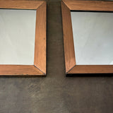 Pair of Copper Framed Mirrors