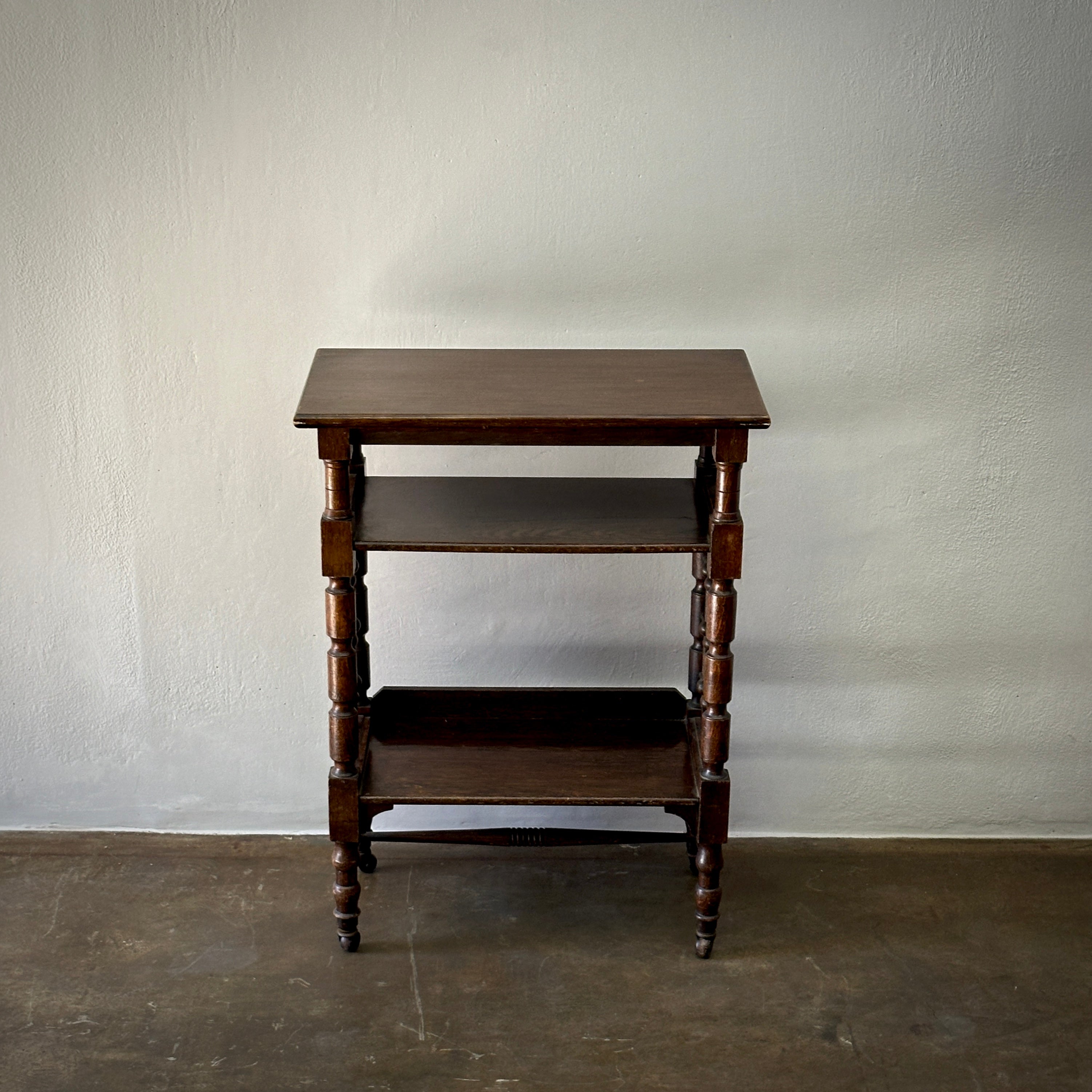Ebonized Oak End Table by Liberty and Co.