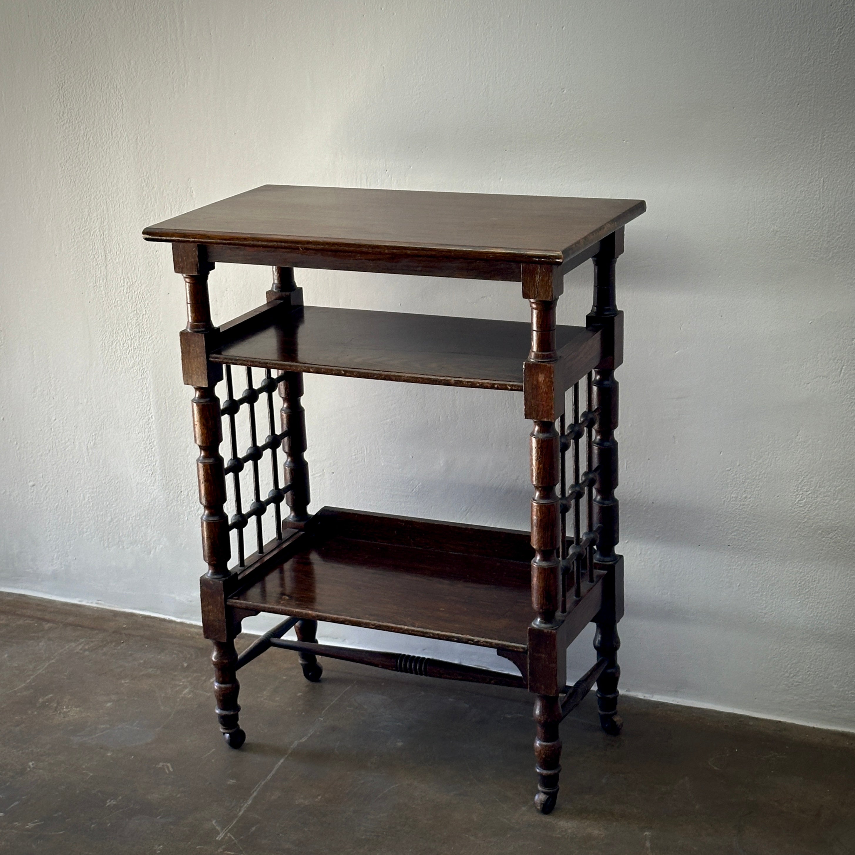 Ebonized Oak End Table by Liberty and Co.
