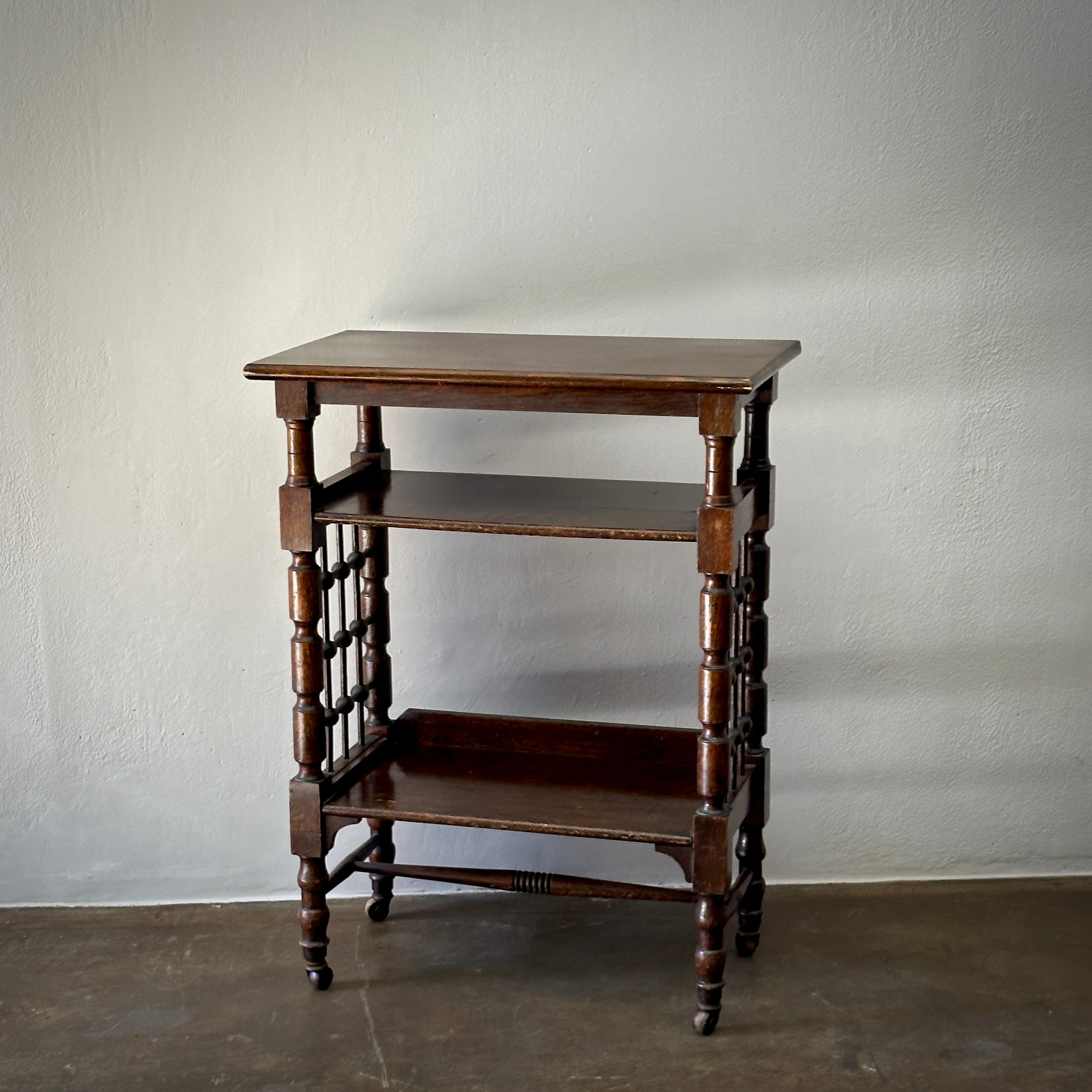 Ebonized Oak End Table by Liberty and Co.