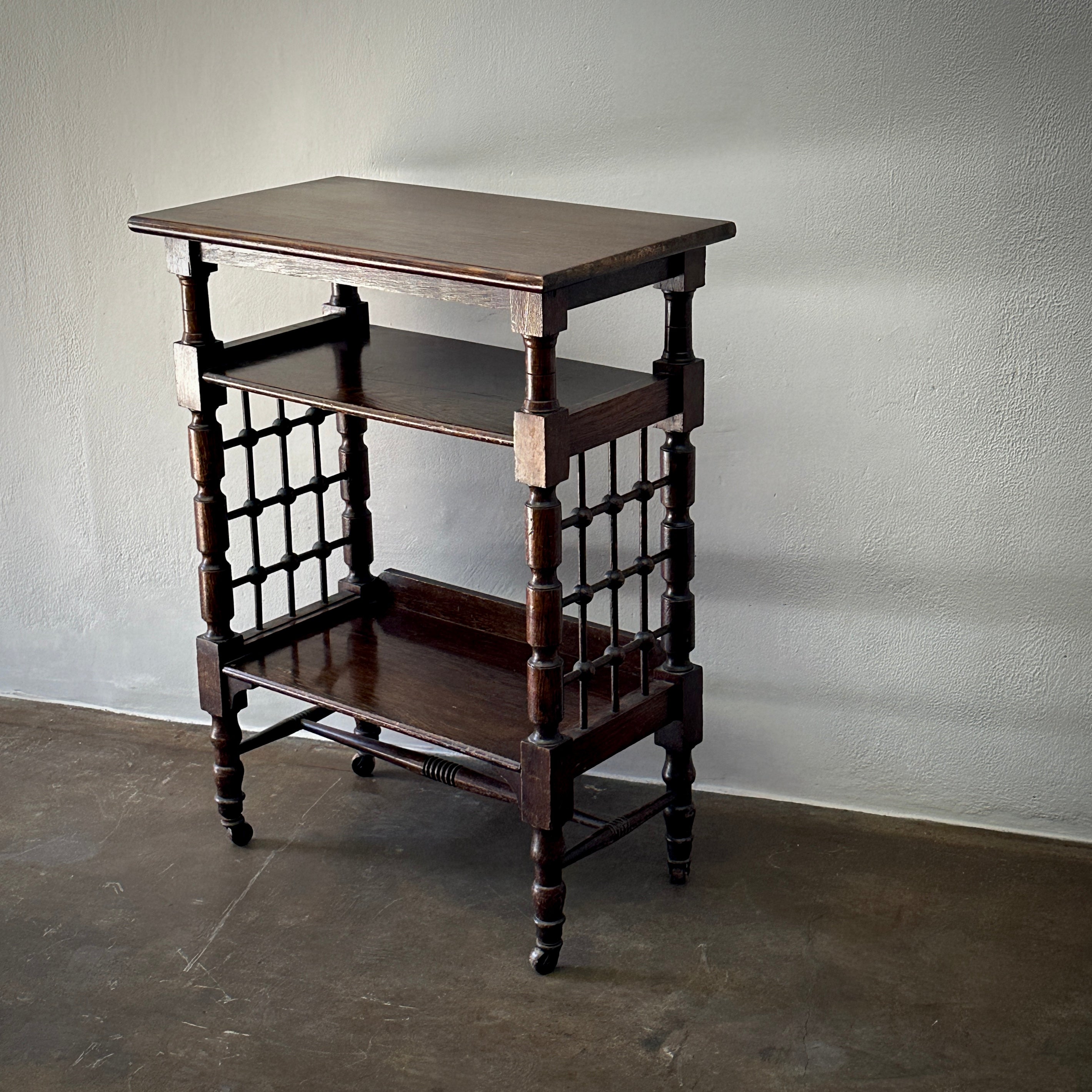 Ebonized Oak End Table by Liberty and Co.
